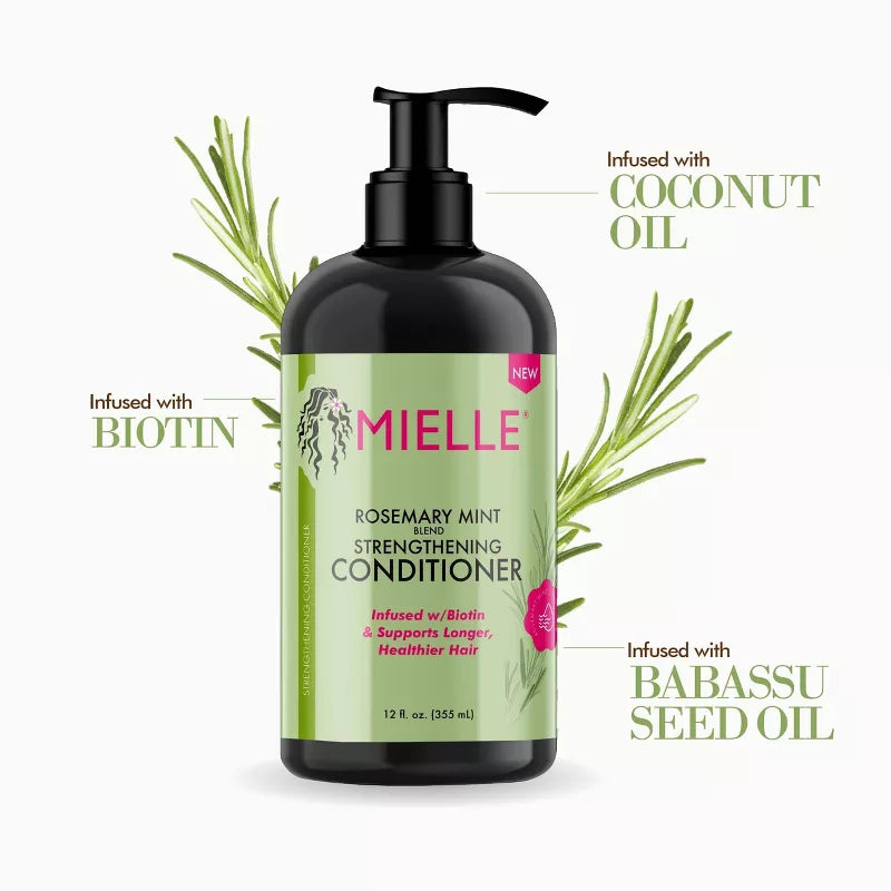 Mielle Organics Rosemary Mint Strengthening Conditioner - 12 fl oz