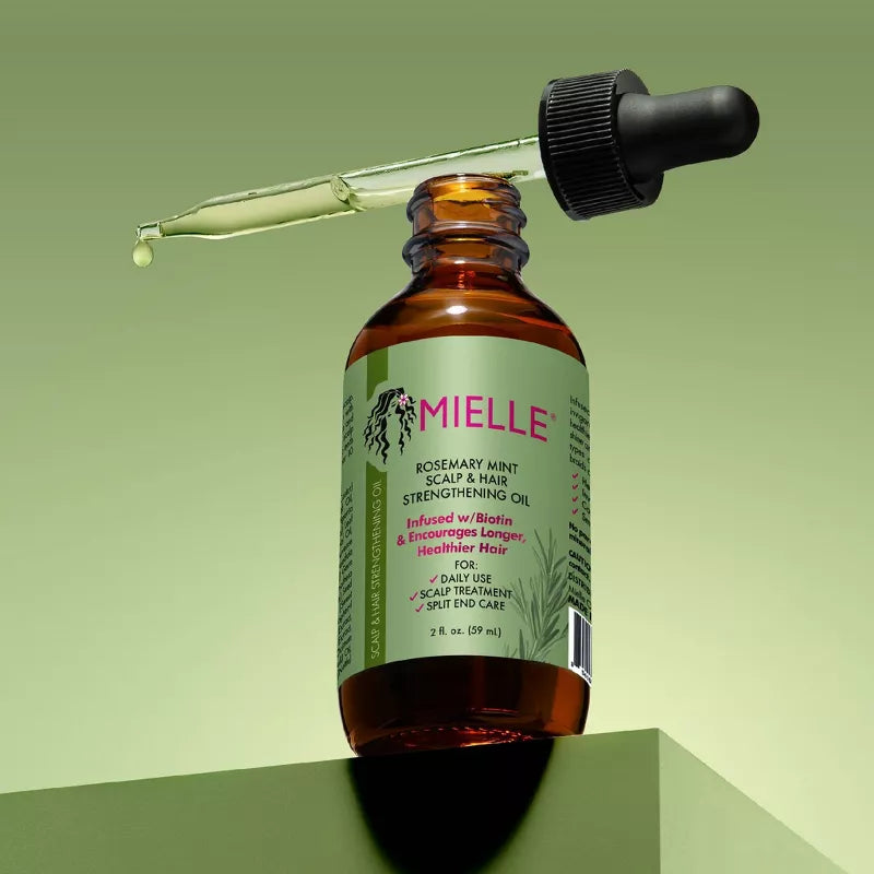 Mielle Organics Rosemary Mint Scalp & Strengthening Hair Oil - 2 fl oz